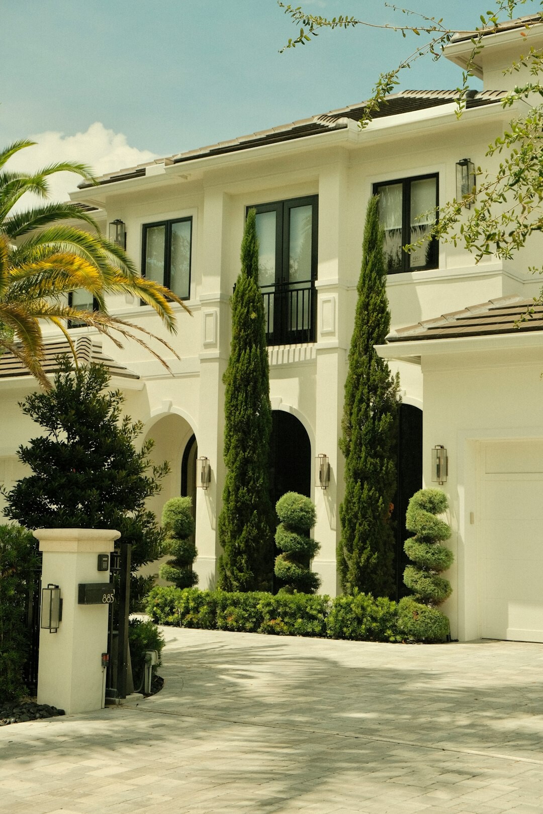 luxury villa exterior
